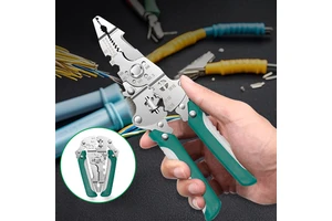 New Design 10 in 1Folding Wire Strippers Multi-Functional Electricians Pliers for Repair