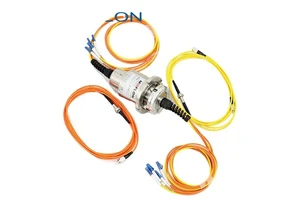 MFO100 1 channel FORJ high frequency slip ring electrical rotary joints rotating electrical connector rotary swivels