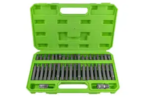 42-Key Household Tool Set with Torx Triple Square and Standard Allen Screws Manual Repair Kit