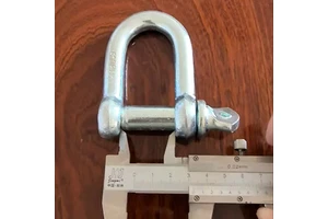 Hardware Fittings Shackle High Strength Screw Pin D-shaped Shackle