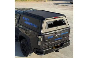 Electric Operation Aluminum Truck Bed Hardtop Cap Camper Top for Silverado RAM Ford Tacoma