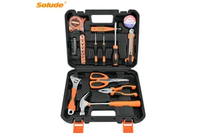 SOLUDE 29PCS Household Multifunction Electrician Repair Hardware Tool Set Home DIY Hand Tool Set Household Mini Tool Set