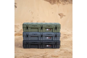 High Quality 95L Hard Plastic Rotomolding Tool Box Camping Vacuum Case with OEM Support