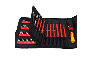 Interchangeable Insulated Tool Electricians Tool Kit Vde Insulated Screwdriver Set