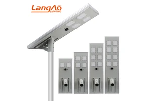 Garden Highway Road Outdoor City Design Waterproof IP65 50W 90W 100W 120W 150W 200W 300W All in One Solar LED Street Light