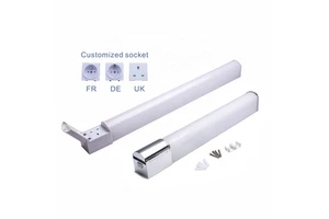 15W Led Mirror Light with Europe France UK Socket Plug Bathroom Vanity Light Lamp