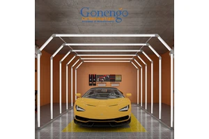 3D High Flux Led Tunnels Light for Auto Detailing Shop Car Beauty and Car Polishing Booth with Customized Size