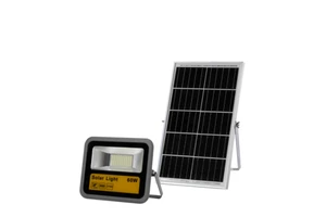 Reflection Cup LED Solar Flood Light IP65 Light-sensitive Control Big Solar Panel Long Lasting 10-12 Hours Aluminum+Glass