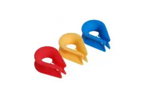 Manufacture Nylon Rope Thimble Plastic Thimbles for Secure Fastening for Outdoor Amusement climbing children net
