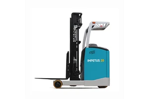 Side Stand Top Sale 2T 4 Ton Forklift Battery 48v Reach Truck Lift Narrow Aisle Electric