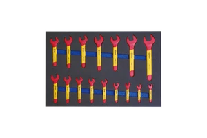 Factory Price BOOHER 16pcs VDE 1000V Open End Wrench Set