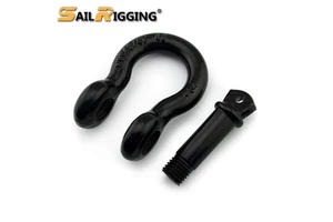 Shackles 3/4" Bow Shackle Rugged Off Road Steel Shackles 28.5 Ton (57,000 Lbs)