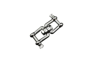 SNOWL Stainless Steel Marine Double eEes Swivel Snap Shackle