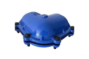 High Abrasion Resistance Ductile Iron 90 Degree Elbow Butt Welded Pipe Fittings Water Supply High Pressure Painted Surface ISO