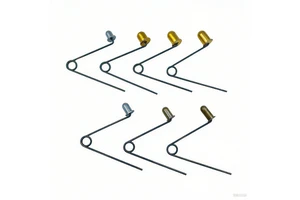 Brass Button Quick-attach Push Button Locking Release Button Clip with Spring Button Release Clip with Spring Button Clip