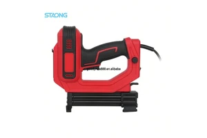 Portable LED-lit Pneumatic Nail Gun High-frequency Nail Shooting Woodworking Nail Gun Household Electric Nail Gun
