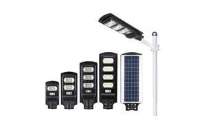Solar Street Light LED IP65 Waterproof LifePo4 Lithium Battery LED Solar Lights Outdoor Street