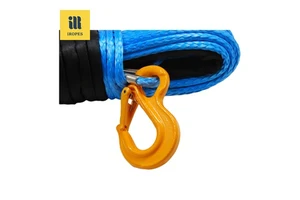 Factory high strength synthetic Winch line 9.5mm x 30m
