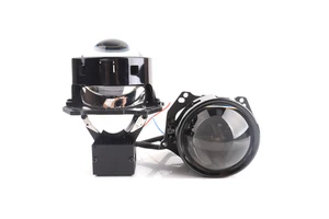 Auto Lighting System DC12V Bi Led Projector Lens 3 Inch 65W 6000K Bi Led Projector Lens Dual Lamp Cup