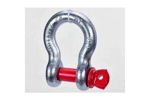 Electroplated Zinc Hot Sale Heavy-Duty Bow Shackle for Rigging and Lifting Applications
