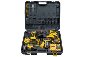 NEOBRISKEN Electrician Tool Kit Cordless Power Works Combo with Electric Wrench Hard Case OEM Customizable