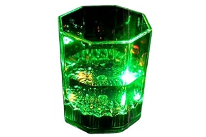 Hot Selling Item Led Luminous Wine Sensing Pineapple Cup Illuminates Colorful Night Light Change Cup Fashion Bar Cup