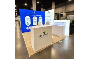 3x3m Modular Exhibition Booth Reusable Trade Show Booth 10x10 Light Box Expo Display with Counter