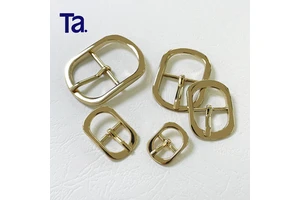 TANAI 12/14/19/23/31mm Metal Buckles Fashion Durable Handbag Buckle Accessories Oval Shaped Pin Buckle for Bags Shoes Garment
