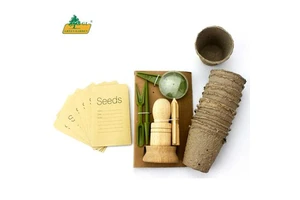 Portable Home Sewing Kit Set with Scissors Thimble Thread Needles for Flower Nursery Garden Supplies Production