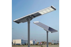 Industrial Solar Street Light 30W 60W 80W 100W 200W Outdoor Solar Lighting for Street with Solar Pole Durable LED Street Lamp