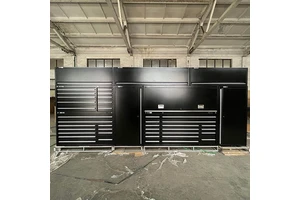 Customizable White Heavy Duty Steel and Iron Workbench Garage Furniture with Drawers OEM Supported Tool Chest & Tool Cabinet