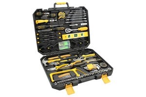 Auto Repair Tool Combination Package CRV Steel Mixed Tool Set OEM Hand Tool Kit with Storage Case 168pcs