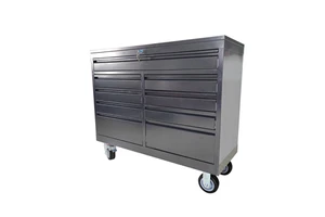 Tool Steel Chest Storage Mechanic Metal Cabinet Rolling Tool Box Cabinet 9 Drawers 46 Inch Car Repair Shop Barber Tattoo Parlour