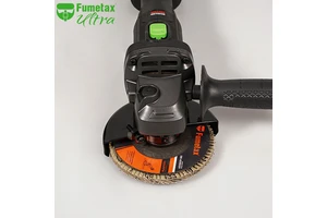 FUMETAX 20V Brushless Cordless Angle Grinder 4-1/2" 3-Speed 8500RPM 4Ah Battery for Cutting Grinding Polishing