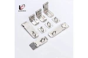 Traditional Stainless Steel Padlockable Buckle Lock For Wooden Doors In Hotels-Leshengle