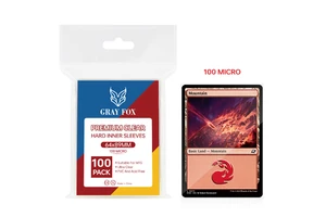 1000pcs Clear 100% PP Hard Perfect Fit Inner Card Sleeves 64x89mm 100 Micron For Standard Gaming TCG Cards