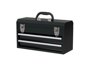 Customizable Metal Tool Box with Iron Drawer Waterproof Hardware Storage Easy-Carry Maintenance Tool Case OEM Support