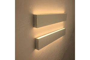Home Hotel Bedroom Office Pendant Lamp Aluminum Profile Wall Mount Shine up Down Modern 20w 40w 60w 80w Led Linear Light