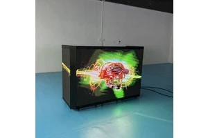 Custom Folding LED DJ Booth Display Fascade Dj. Booth for Party Wedding Exhibition Event Activities