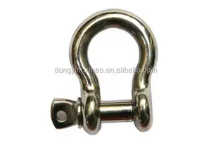 Stainless Steel 316 Rigging Hardware European Bow Shackle