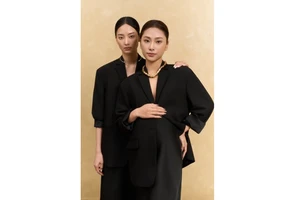 2 Piece Long Set Solid Breathable Silk Office 78% Polyester 18% Rayon 4% Spandex Full Length Notched Collar Full Women's Sets