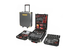 Automotive Car Repairing Tool Set Hand Combo Kits Tools Luggage Box Auto Repair Set Black Yellow Red White