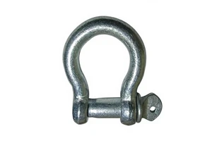 Carbon Steel Galvanized European Type Large Bow Shackle