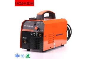 CHINAWELD MMA-250 MIG/MMA Welder with Gas Flux Core Wire 3.2mm Max Diameter Low Carbon Steel Construction for Home Repair & DIY