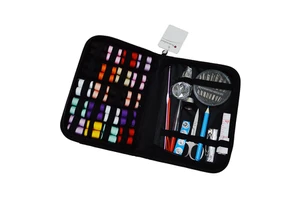 DIY Sewing KIT Beginners Home Portable Sewing Kit with Scissors, Thimble, Thread, Needles, Tape Measure Sewing Set