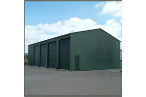 RUIXING Prefabricated Steel Building-Modern Modular Garage Workshop Warehouse Shed With 3-Year Warranty 121+ Mph Wind Resistance