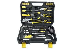 High-Quality 98 Piece Household Hand Tool Kit Home Repair and Car Maintenance Tool Set Hardware Kit