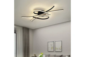 Vintage Linear Design Indoor Lighting Ceiling Lights Home Decoration for Living Rooms Garages Mounting Options Base Material I