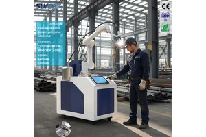Labor Saving Collaborative MIG Welding Machine 6 Axis Flexible Movement Uniform Weld Finish Low Loss Rate