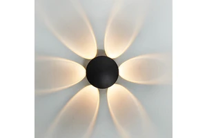 4W 6W 8W Flower Wall Lamp New Led Wall Sconce Modern Minimalist Outdoor American Living Room Moisture-proof Waterproof Wall Lamp